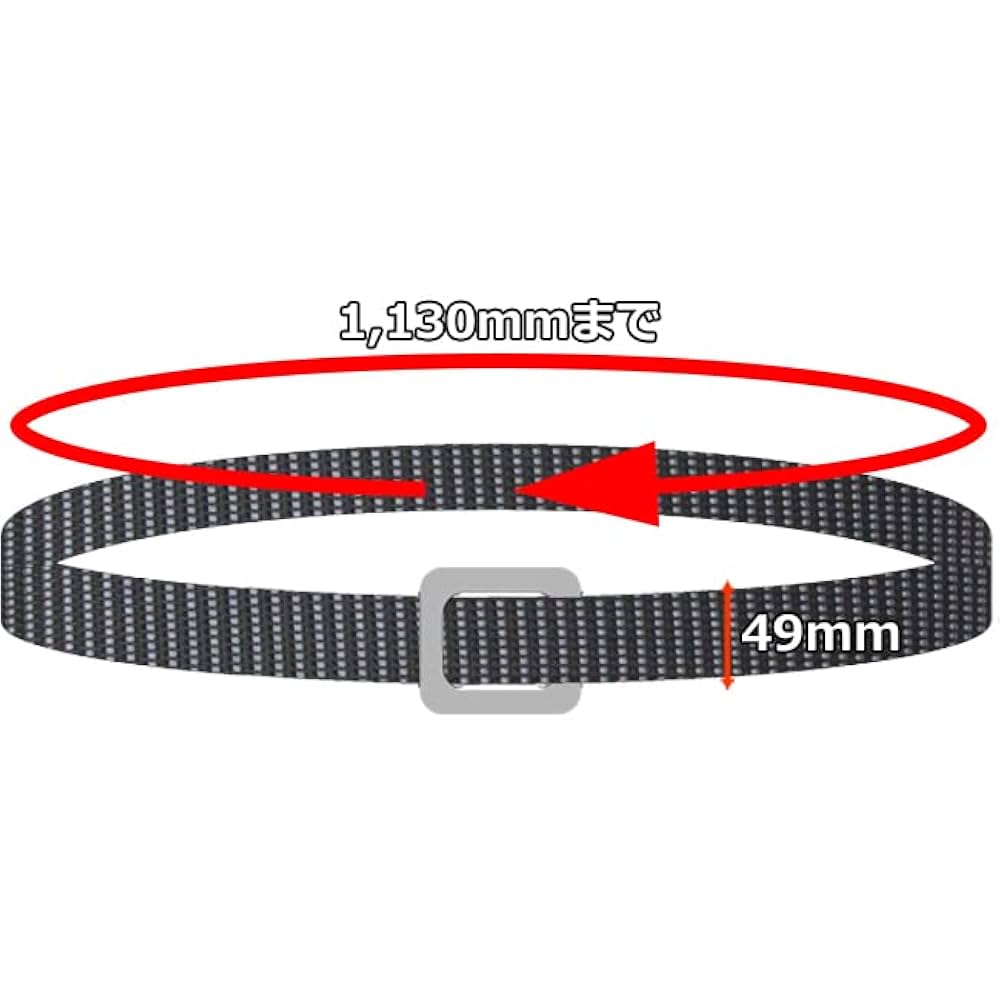 Amazon.co.jp: [エスケー11] 軽量スライドバックルベルト ベルト